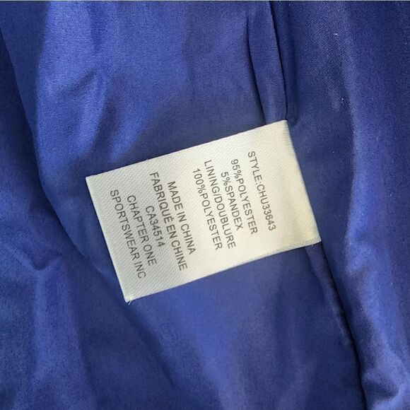 C BY ONE Velvet open front blazer jacket preppy Academia - Picture 10 of 12